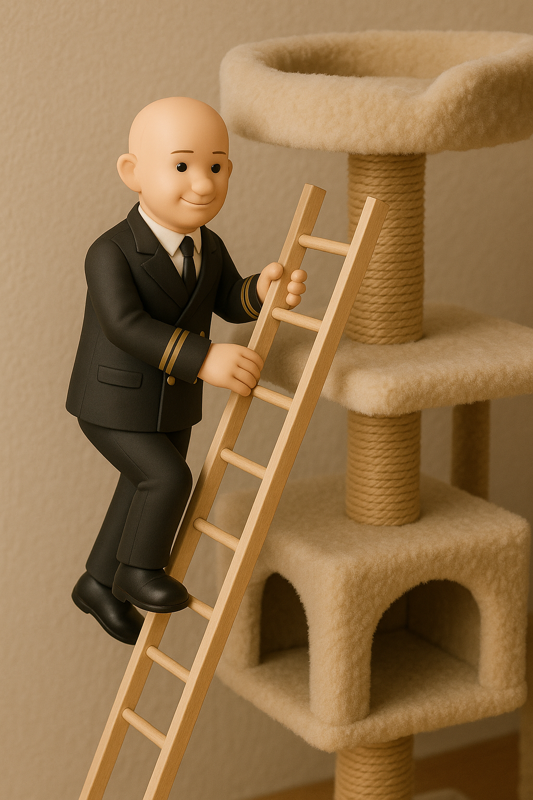 Lindsay Morgan, AI Action Figure, Mike Rawluk, cat condo